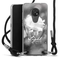 Carry Case Transparent Fabric black/silver