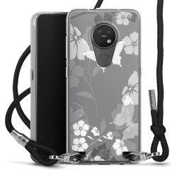 Carry Case Transparent Fabric black/silver