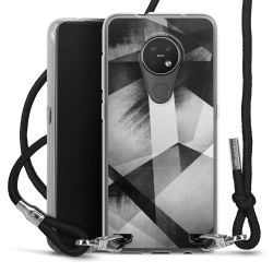 Carry Case Transparent Fabric black/silver