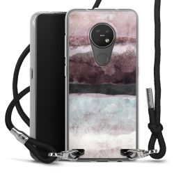 Carry Case Transparent Fabric black/silver