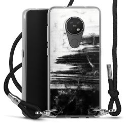 Carry Case Transparent Fabric black/silver