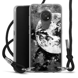 Carry Case Transparent Fabric black/silver