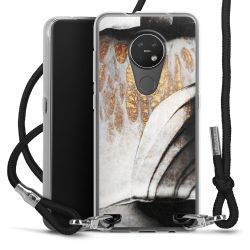 Carry Case Transparent Fabric black/silver