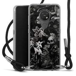 Carry Case Transparent Fabric black/silver