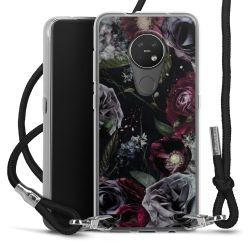 Carry Case Transparent Fabric black/silver