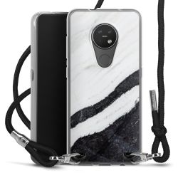 Carry Case Transparent Fabric black/silver