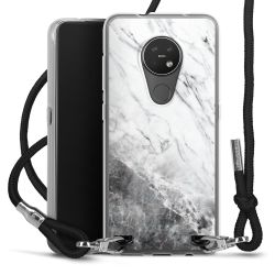 Carry Case Transparent Fabric black/silver