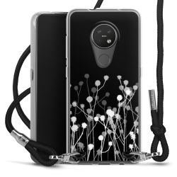 Carry Case Transparent Fabric black/silver