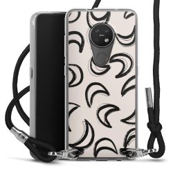 Carry Case Transparent Fabric black/silver