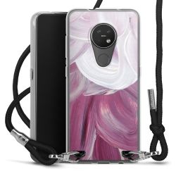 Carry Case Transparent Fabric black/silver