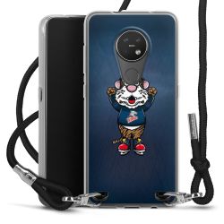 Carry Case Stoff schwarz/silber