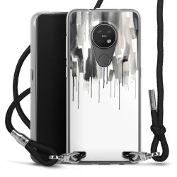 Carry Case Transparent Fabric black/silver