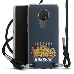 Carry Case Stoff schwarz/silber