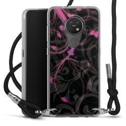 Carry Case Transparent Fabric black/silver