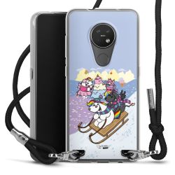 Carry Case Stoff schwarz/silber