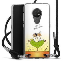 Carry Case Stoff schwarz/silber