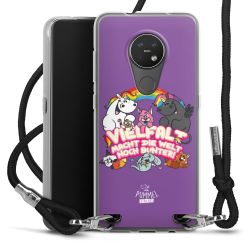 Carry Case Stoff schwarz/silber