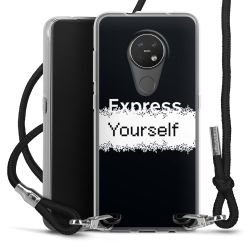 Carry Case Fabric black/silver