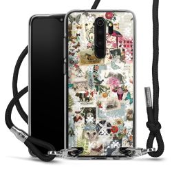 Carry Case Transparent Fabric black/silver