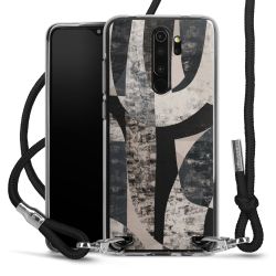 Carry Case Transparent Fabric black/silver