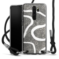 Carry Case Transparent Fabric black/silver