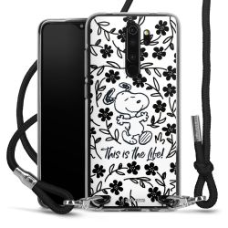 Carry Case Transparent Fabric black/silver