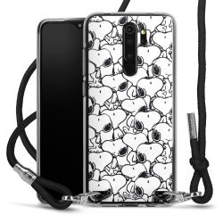 Carry Case Transparent Fabric black/silver