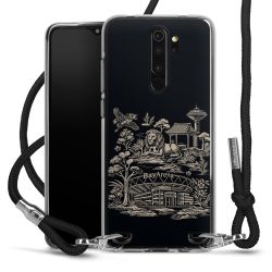 Carry Case Stoff schwarz/silber