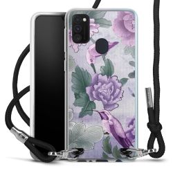 Carry Case Transparent Fabric black/silver