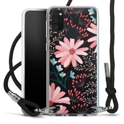 Carry Case Transparent Fabric black/silver