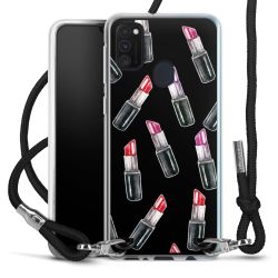 Carry Case Transparent Fabric black/silver