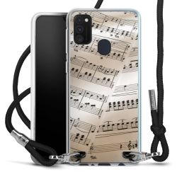 Carry Case Transparent Fabric black/silver