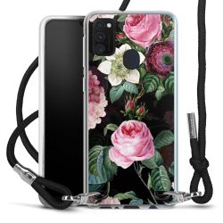 Carry Case Transparent Fabric black/silver