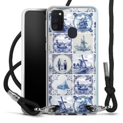 Carry Case Transparent Fabric black/silver