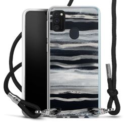 Carry Case Transparent Fabric black/silver