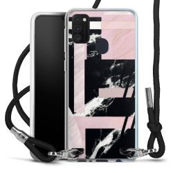 Carry Case Transparent Fabric black/silver