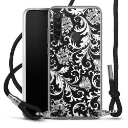 Carry Case Transparent Fabric black/silver