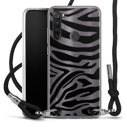 Carry Case Transparent Fabric black/silver