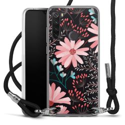 Carry Case Transparent Fabric black/silver