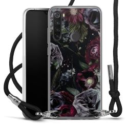 Carry Case Transparent Fabric black/silver