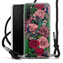 Carry Case Transparent Fabric black/silver