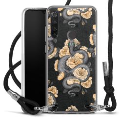 Carry Case Transparent Fabric black/silver