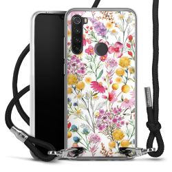 Carry Case Transparent Fabric black/silver