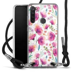 Carry Case Transparent Fabric black/silver