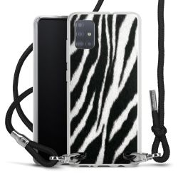 Carry Case Transparent Fabric black/silver