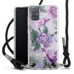 Carry Case Transparent Fabric black/silver