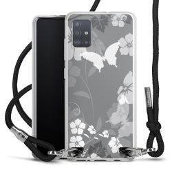 Carry Case Transparent Fabric black/silver