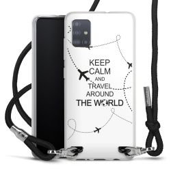 Carry Case Transparent Fabric black/silver