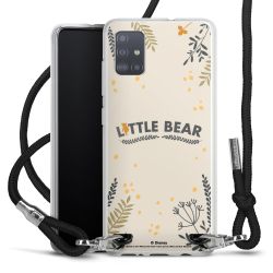 Carry Case Transparent Fabric black/silver