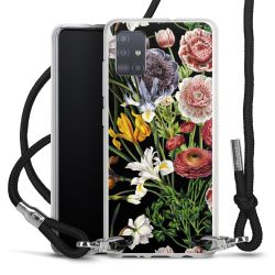 Carry Case Transparent Fabric black/silver